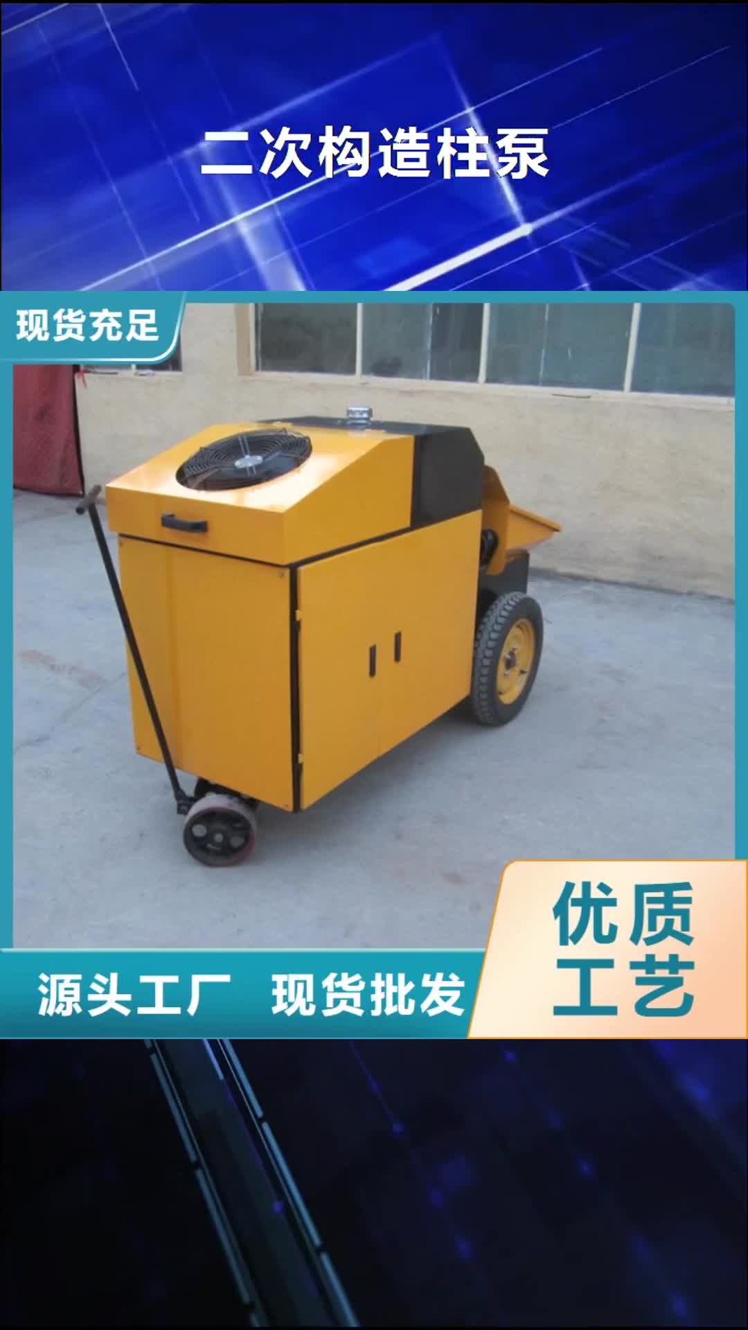 黄南【二次构造柱泵】,砂浆喷涂机厂家专业按需定制